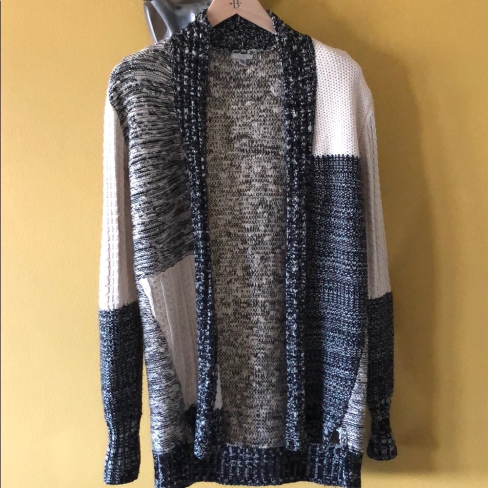 Patchwork college cardigan